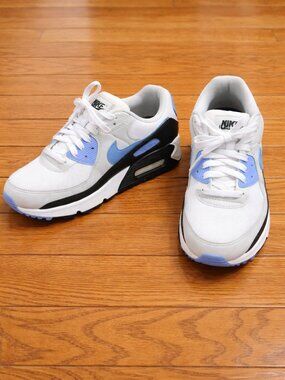 Womens Nike Air Max 90 blue black white